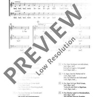 Ein Jäger längs dem Weiher ging