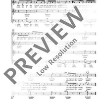 Suite nach französischen Volksliedern - Choral Score