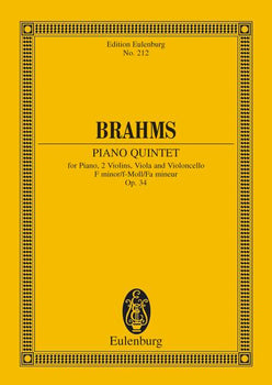 Piano Quintet F minor - Full Score