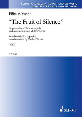 The Fruit of Silence - Choral Score