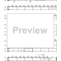 Five Dances for Five Clarinets - Percussion