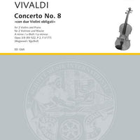 L'Estro Armonico in A minor - Piano Score and Solo Part