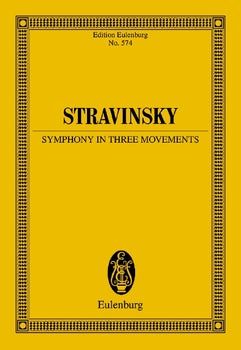 Symphony in three movements - Full Score