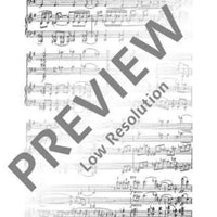 Piano Trio B major - Full Score