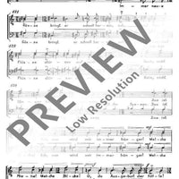 Der Zauberlehrling - Choral Score