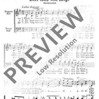 Zwei Weihnachtslieder - Choral Score