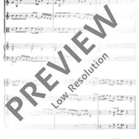 Concerto No. 5 C major - Score