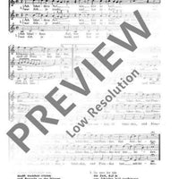 Ach Scheidens Art / Wie schön blüht uns der Maie - Choral Score