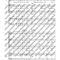 Wie schön leuchtet der Morgenstern - Score