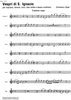 Vespers of S. Ignacio - Violin 1