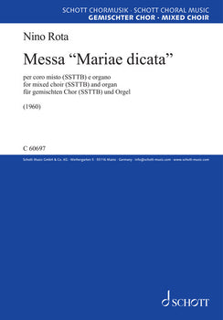 Messa “Mariae dicata” - Score