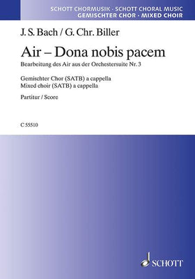 Air - Dona nobis pacem - Choral Score