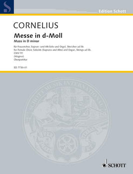 Mass in D minor - Choral Score