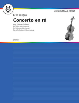 Concerto en ré - Piano Score With Solo Part