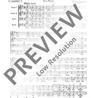 Den Letzten beißt der Hund - Choral Score