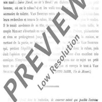 Trois comiques - Choral Score