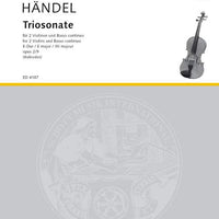 Nine Trio Sonatas in E major