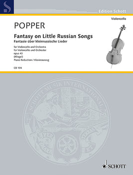 Fantasy on Little Russian Songs in G minor - Piano Score With Solo Part