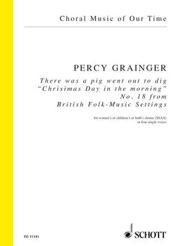 There was a pig went out to dig - Choral Score