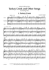 Turkey Creek and Other Songs - for String Trio - Score