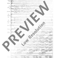 An Alpine Symphony - Full Score