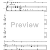 Ten Easy Hymns for Violin and Piano