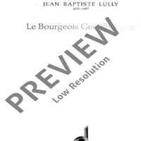 Le Bourgeois Gentilhomme - Violin I