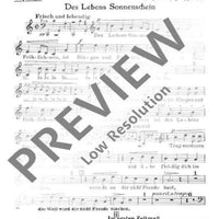 Hymnen an den Frohsinn - Soprano I