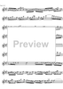 Sonata A Major BWV 1014 - Score