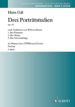 Drei Porträtstudien - Score