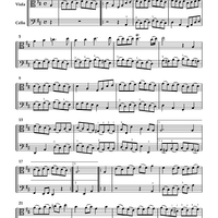 Bourrée - from English Suite 1