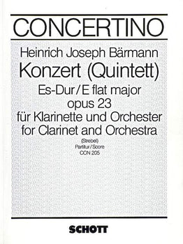 Concerto (Quintett) Eb major - Score