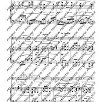 Variations D minor - Score and Parts