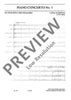 Concerto No. 1 C Major - Full Score