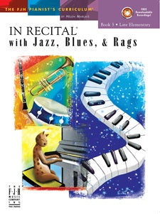 In Recital with Jazz, Blues, and Rags, Book 3