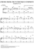 Symphony No. 6 ''Pathétique'' in B minor (b-moll). Movement I (Theme)