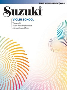 Suzuki Violin School, Volume 3 - Piano Accompaniment
