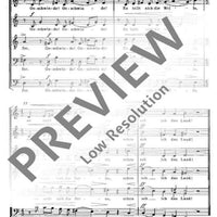 Meeres Stille / Glückliche Fahrt - Choral Score