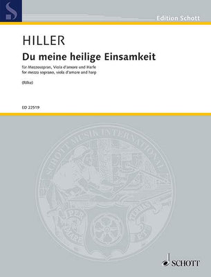 Du meine heilige Einsamkeit - Score and Parts