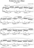 Prelude No. 2 in A minor