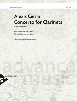 Concerto for Clarinets - Score and Parts