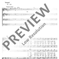 Eine neue Weihnacht sagen wir euch an - Choral Score