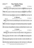 Ten Violin Trios - Optional Cello (for Violin 3)