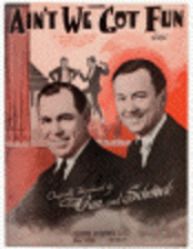Ain't We Got Fun/In a Little Front Parlor (Fox Trot)