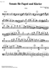 Sonata for Bassoon and Piano - Bassoon