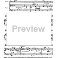 Contemplation - from Five Songs, Op. 105, No.1