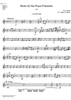 Music for the Royal Fireworks HWV 351 - F Horn 1