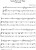 Sonata No. 6 in G Minor - Piano Score