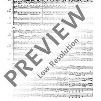 Brandenburg Concerto No. 6 Bb major - Full Score