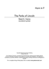 The Parks of Lincoln - F Horn